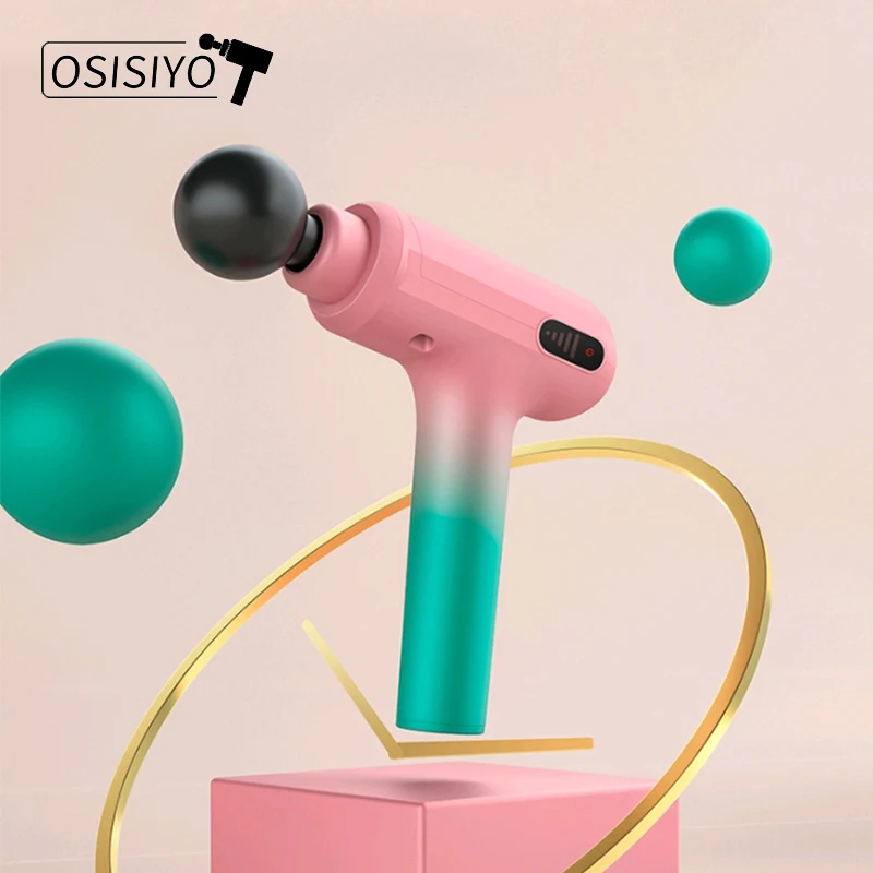 Массажный пистолет OSISIYO для обезболивания расслабляющий массажер тела