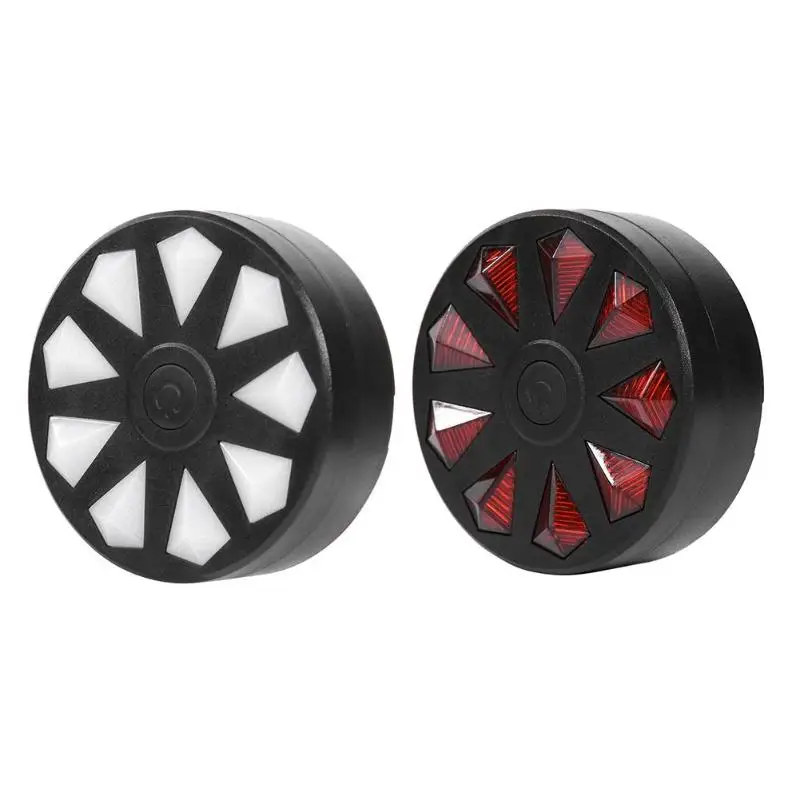 Excellent LED Bicycle Round Rear Light 9 Drill Warning Tail Lamp Cycling Bike 4 Modes Safety Tail Light 5 Excellent LED Bicycle Round Rear Light 9 Drill Warning Tail Lamp Cycling Bike 4 Modes Safety Tail Light 5