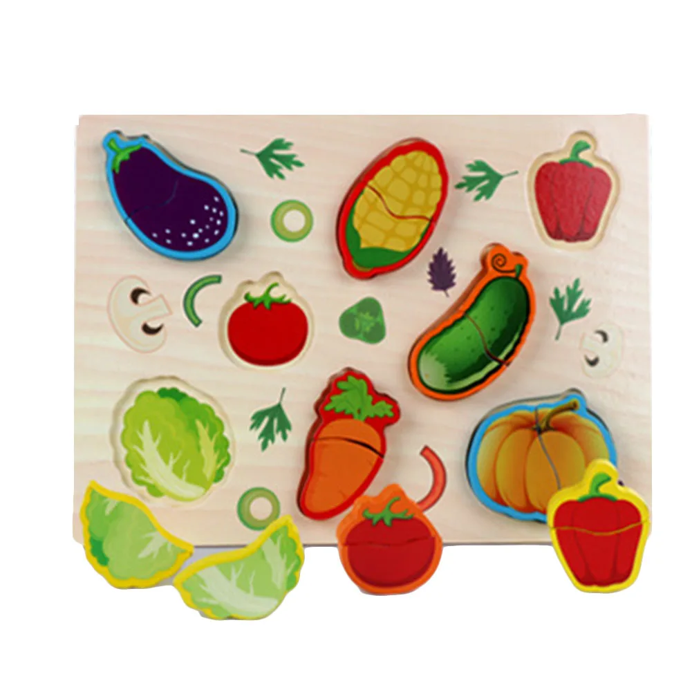 3D Wooden Jigsaw Puzzle Pairing Toys Educational Parent-children Interaction Toy for Children 3D Wooden Jigsaw Puzzle Pairing Toys Educational Parent-children Interaction Toy for Children