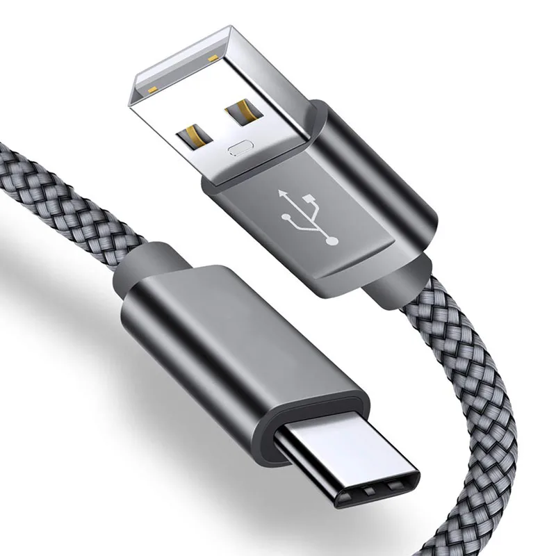 

USB Type C Cable For Samsung S8 S9 S10 Plus USB C Mobile Phone Data Sync Cable Fast Charging Cable for Xiaomi Mi9 Redmi Note 7