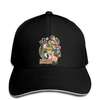 

hip hop Baseball caps Cool Men Seven Deadly SinsJapanese Anime Nanatsu no Taizai cap Comfortable Camiseta snapback