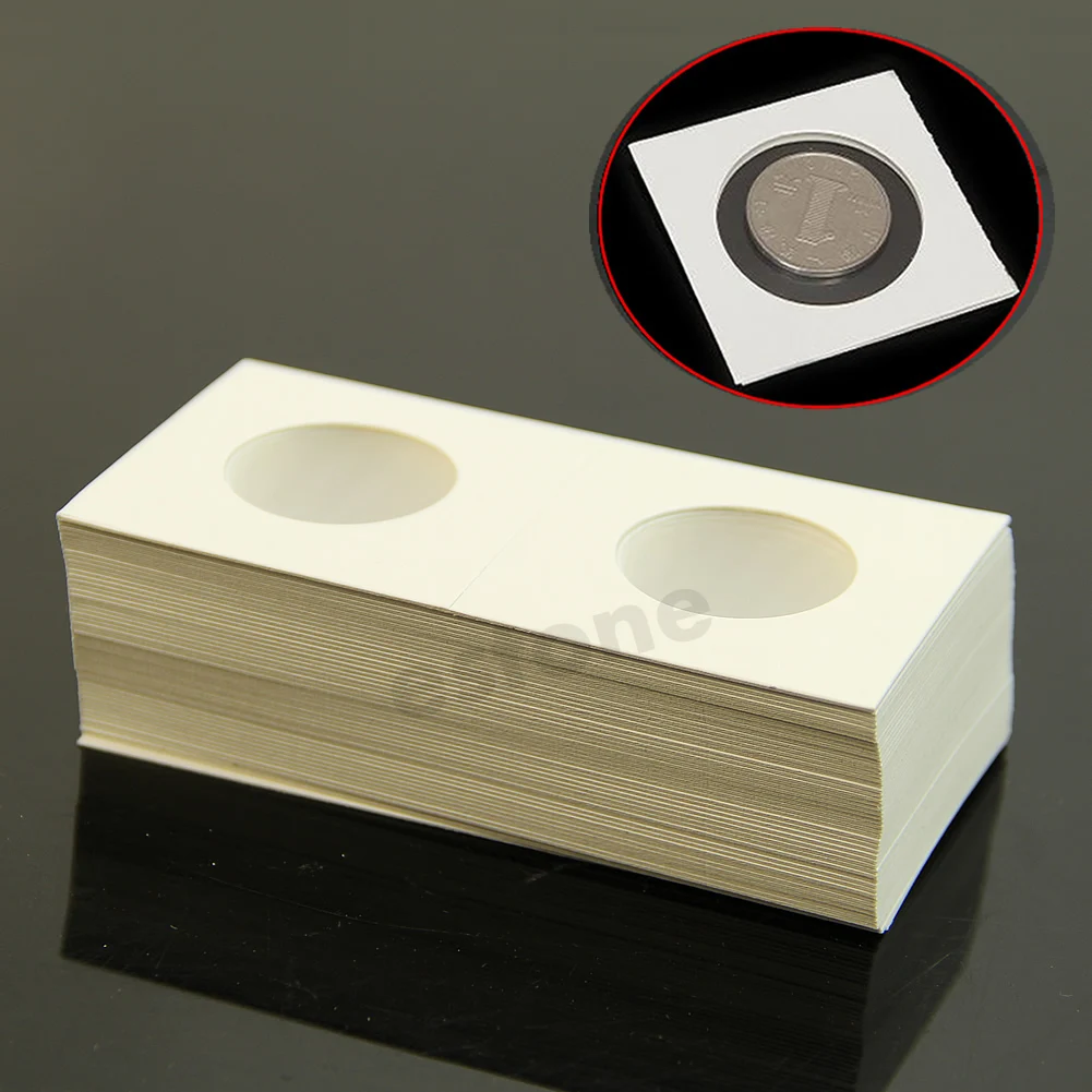 

Hot Sale 50pcs 20.5mm Wood Coin Holders Storage Clip case paper bags Flip