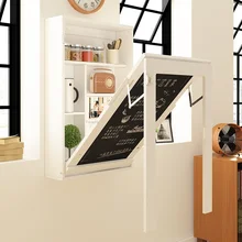 

Wall hanging mini table foldable wall mounted dinner table hanging wall kitchen narrow table multifunctional table board
