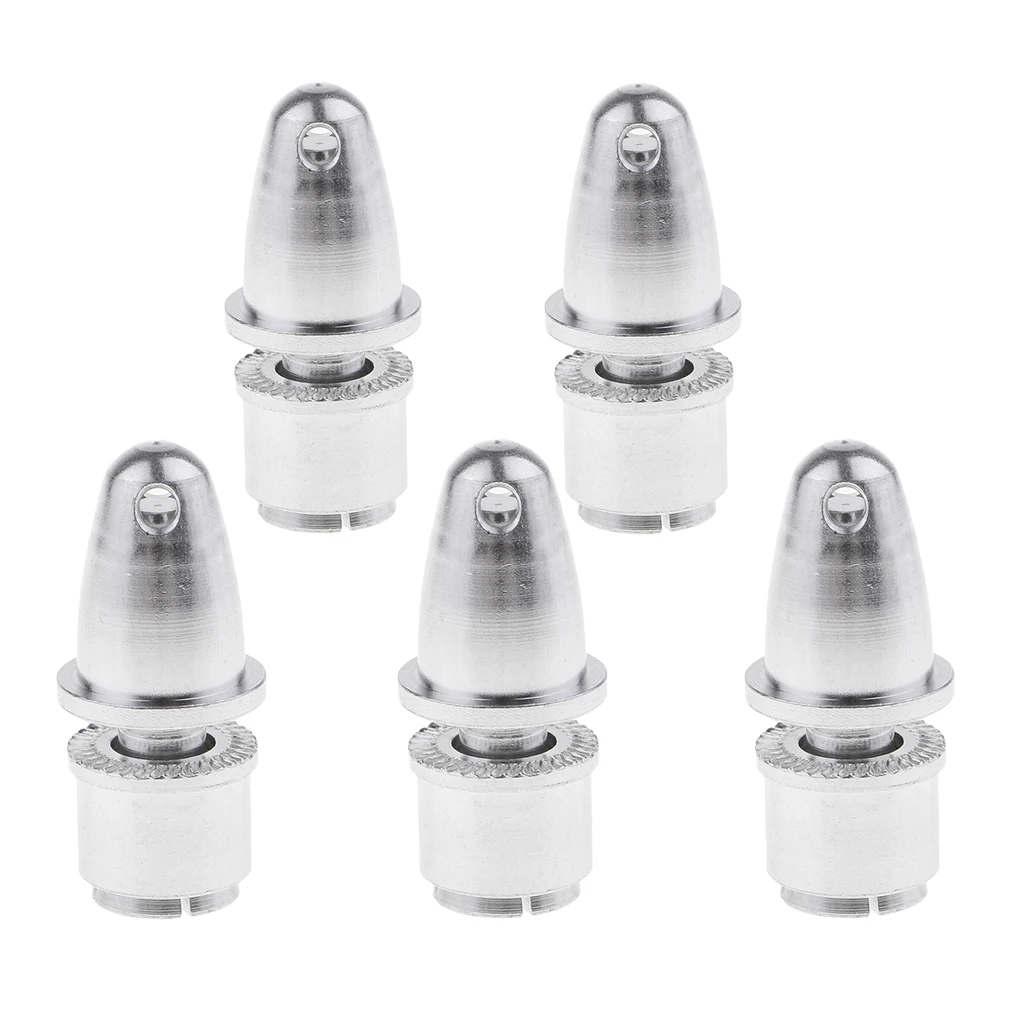 Lot de 5 adaptateurs d'hélice aluminium pour moteur RC 3mm 3.17mm 4mm