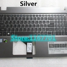 Ноутбук/тачпад для ноутбука клавиатура/верхний чехол/крышка/корпус/оболочка для acer Aspire V15 T5000 V5-591G V5-591 N15Q12