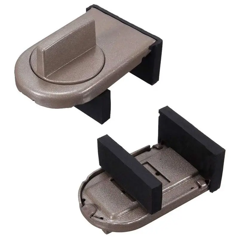 

2 Pcs Sliding Window Frame Stopper Cabinet Lock Belt Door Anti-Theft Lock Window Sliding Door Baby Child Child Protection Lock
