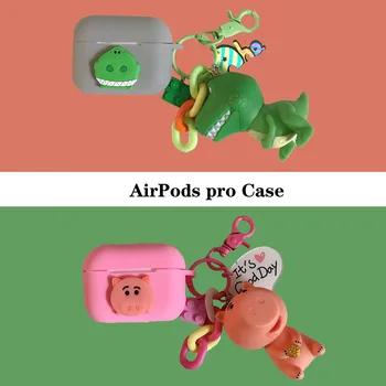 

Cute Cartoon Wireless Earphone Case For Apple AirPods 3 Silicone Charging Headphones Case for Airpods Pro Protective Cover