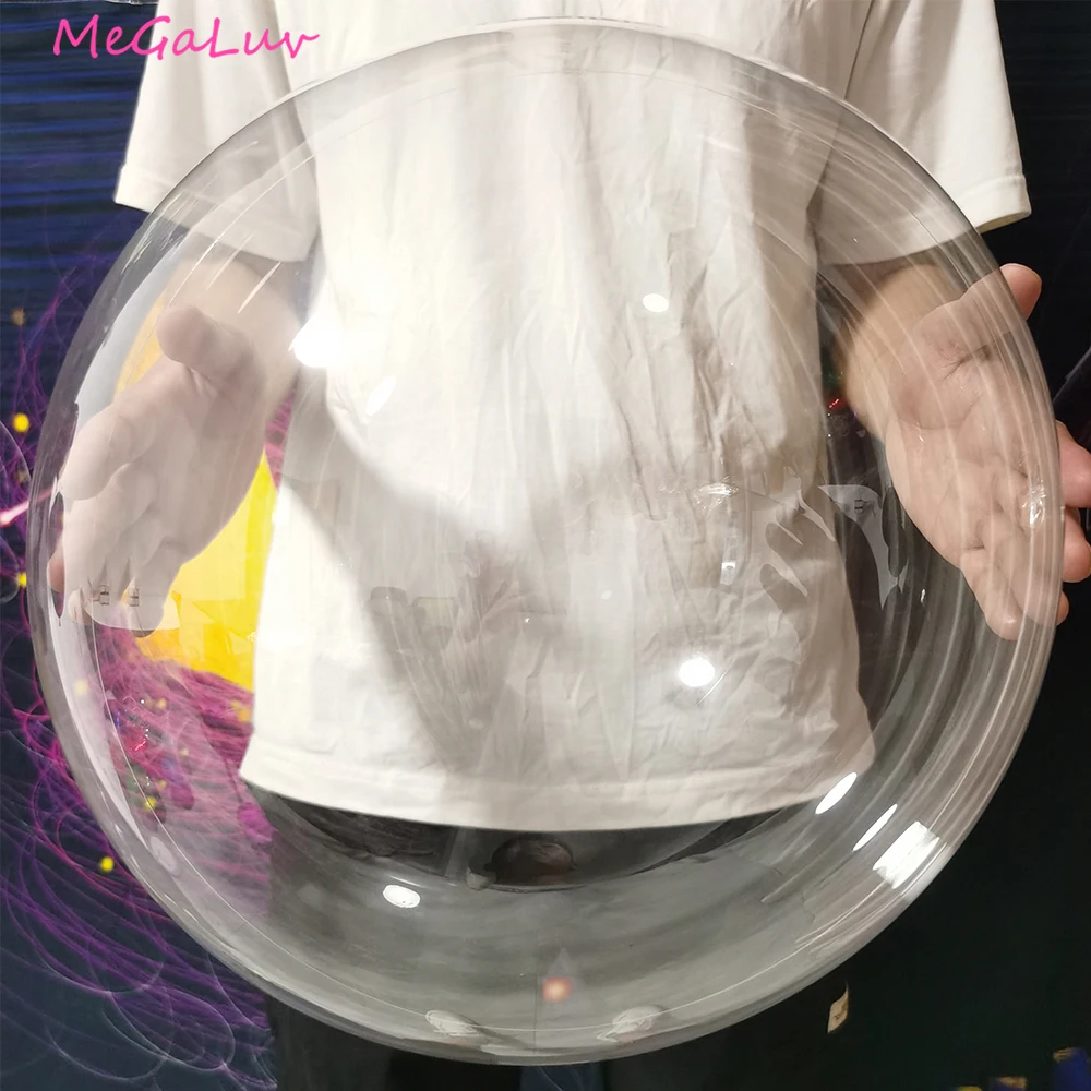 

10/5/2pcs 12/18/20/24 inch Luminous Transparent Bobo Bubble Ballons Christmas Wedding Birthday Party Decorations Helium Balloon