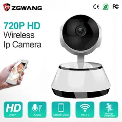 ZGWANG 720 беспроводная Wifi ip-камера Двухсторонняя видео безопасность ночного видения Крытый детский монитор мини кабель для камеры CCTV