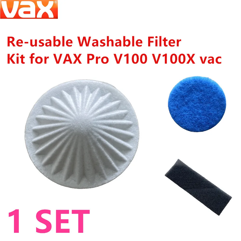 Fits Vax 3 in 1 Wet & Dry Series 2000 4000 5000 6000 Vacuum Hoover Filter Set 