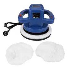 10 дюймов автомобильная электрическая восковая полировальная машина Автомобильная полировальная машинка для очистки поверхности автомобиля электрический полировщик европереходник штепсельный 230 В