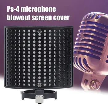 

Windscreen Dustproof Cover U Type Microphone Filter Double Layers Recording Net Mesh Protector