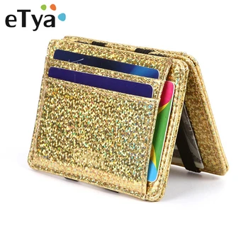 

New Fashion Men Women Mini ID Card Holders Business Credit Card Holder PU Leather Slim Bank Card Case Organizer Wallet Bag