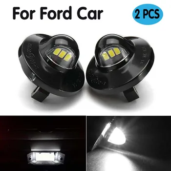 

2 PCS for ford LED car number License plate light lamp auto tail Luces Truck lighting for ford F-150 F250 F350 Explorer Ranger