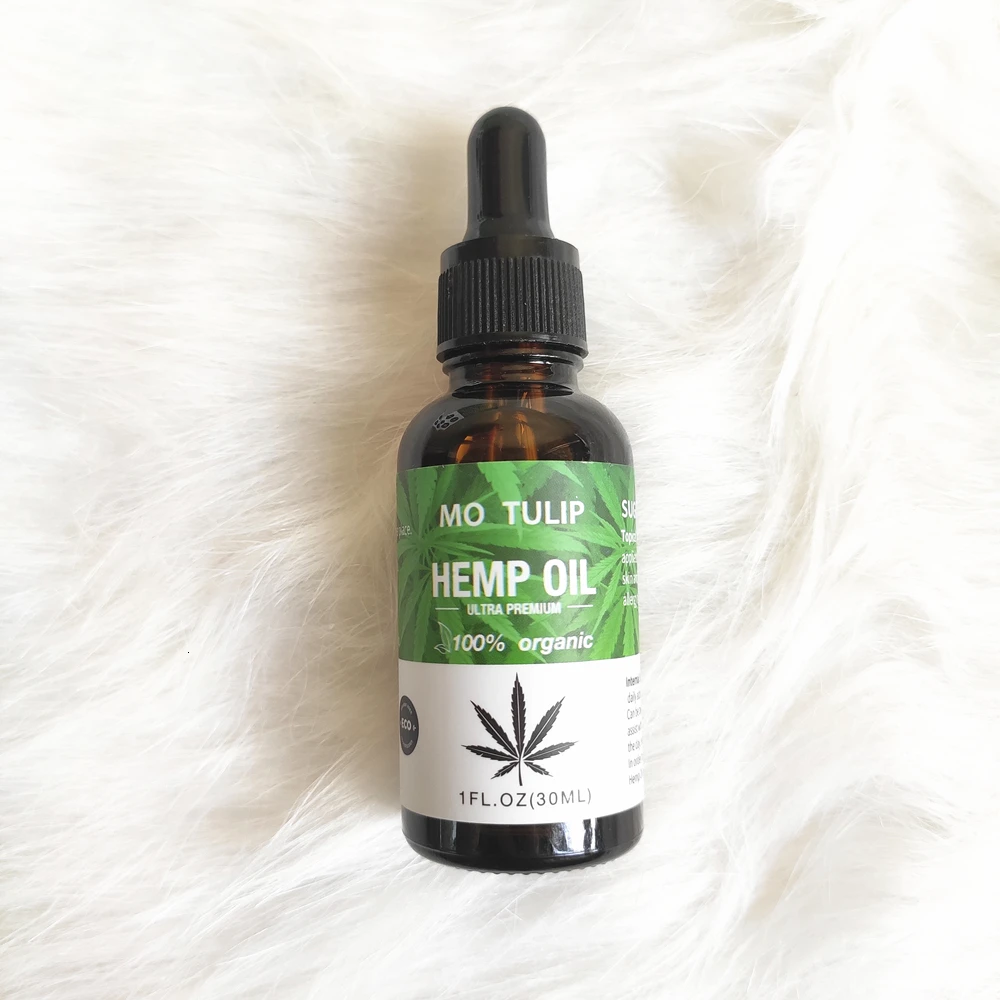 Эфирные масла MO TULIP органическое масло семян конопли снятие стресса CBD уход за