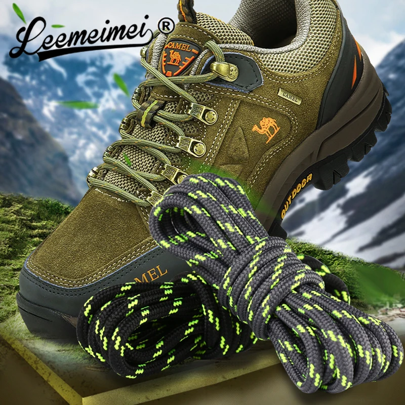 1Pair Outdoor Shoelaces Sport Casual Shoes Lace Hiking Slip Rope Shoe Laces Boot Shoelace Strings Length 100cm 120cm 140cm 160cm shoe laces shoelaces without ties elastic shoelaces elastic shoe laces shoe accessories