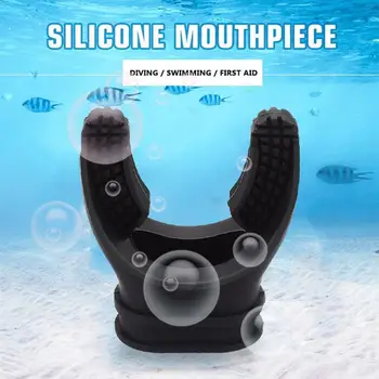 

Durable Scuba Lung Bite Oxygen Cylinder Bite Silica Gel Diver Transfer Underwater Equipment Mini Diving Euipment Adapter