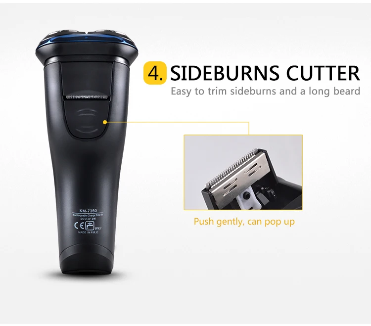 visage rasoir Enchen BlackStone 3D rasoir hommes lavable type-c USB перезаряжаемая rasage barbe машина