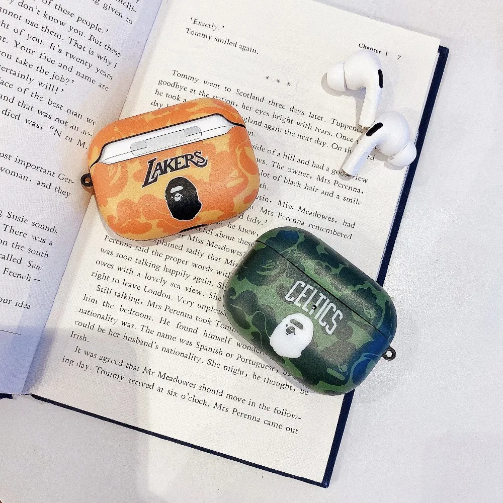 Модный чехол для баскетбольной команды для Airpods Pro, беспроводной чехол с Bluetooth для apple airpod Pro 3, силиконовый чехол