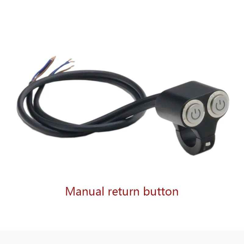Motorcycle Handlebar Mount On-Off Button Switch Double Interruptor moto  Flash Dangerous Lamp Controller Switch Headlamp Parts - AliExpress