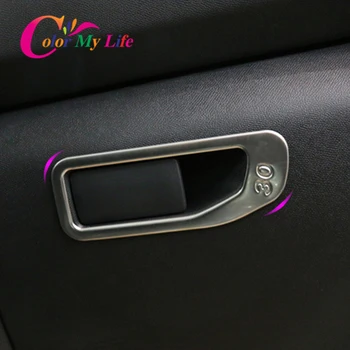 

2Pcs Car Storage Box Decorative Trim Glove Box Handle Sequins Cover Trim Fit for Peugeot 308 308s 2016 2017 2018 LHD Accessories