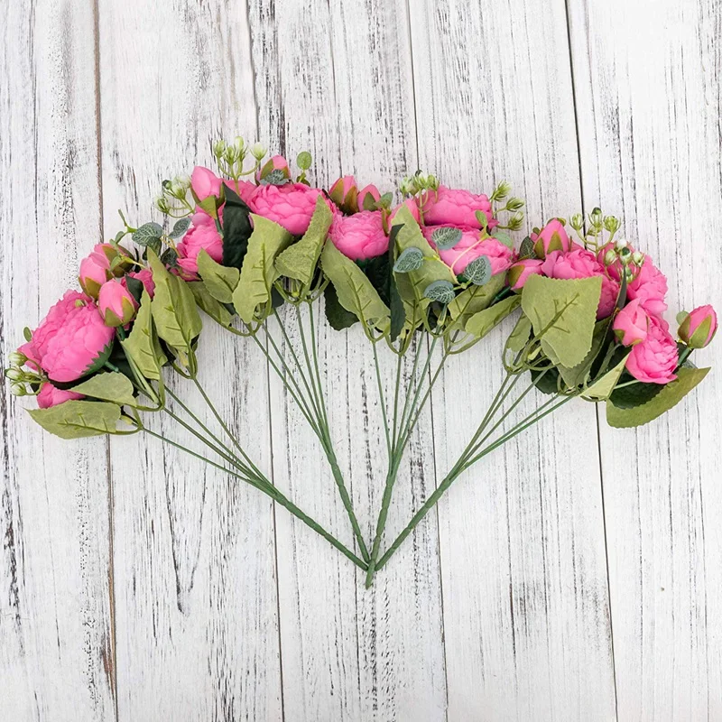 Искусственные цветы, растения, шелковые розы, цветочные композиции ...