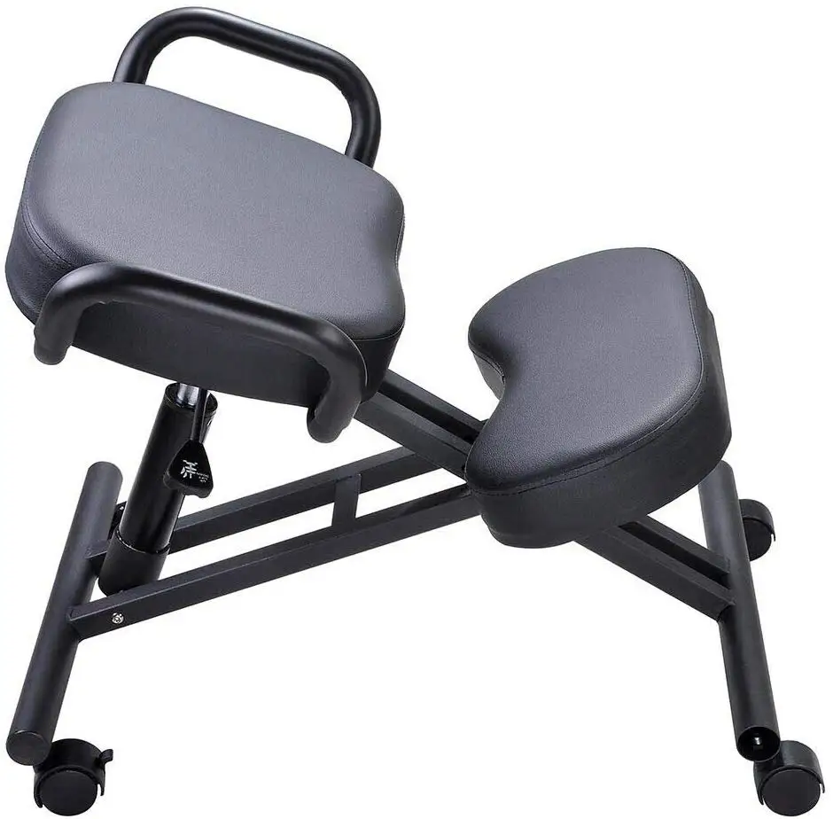 Ergonomically Designed Kneeling Chair Leather Cushion Seat Modern Office Furniture Computer Chair Ergonomic Posture Knee Chair Ergonomically Designed Kneeling Chair Leather Cushion Seat Modern Office Furniture Computer Chair Ergonomic Posture Knee Chair