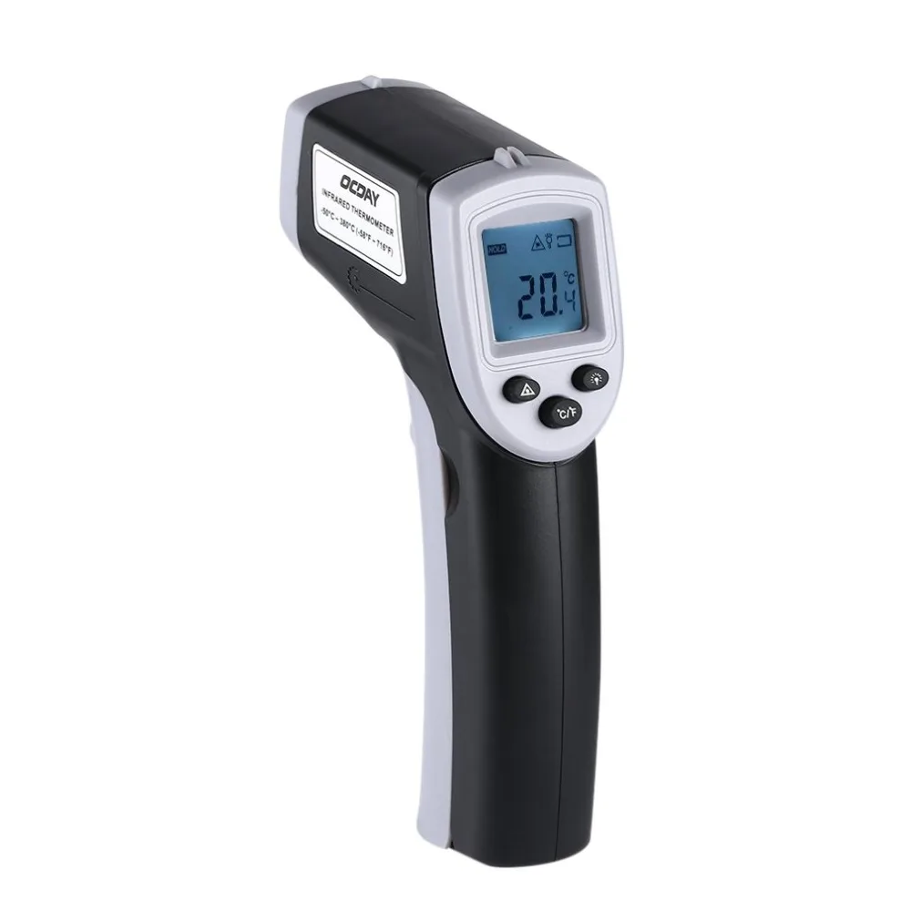 Инфракрасный Бесконтактный лазерный термометр для Кухонный Термометр автоматическая промышленная точность чтения с подсветкой ЖК-дисплей термограф