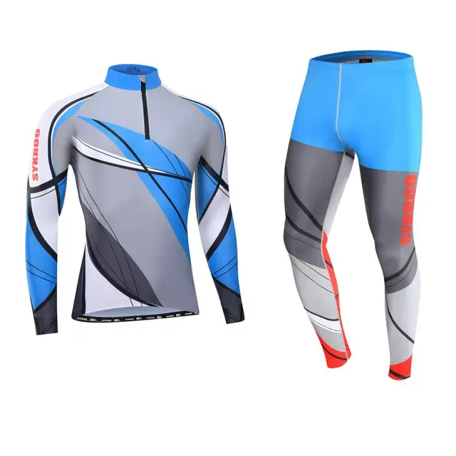 SYKROO Nordic Cross Country Skiing Race Suit WhiteBlack Store