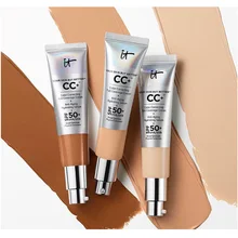 hot sale It Cosmetics CC+ Cream SPF50 Full Cover Medium Light Base Liquid Foundation Makeup Whitening Your Skin But Better