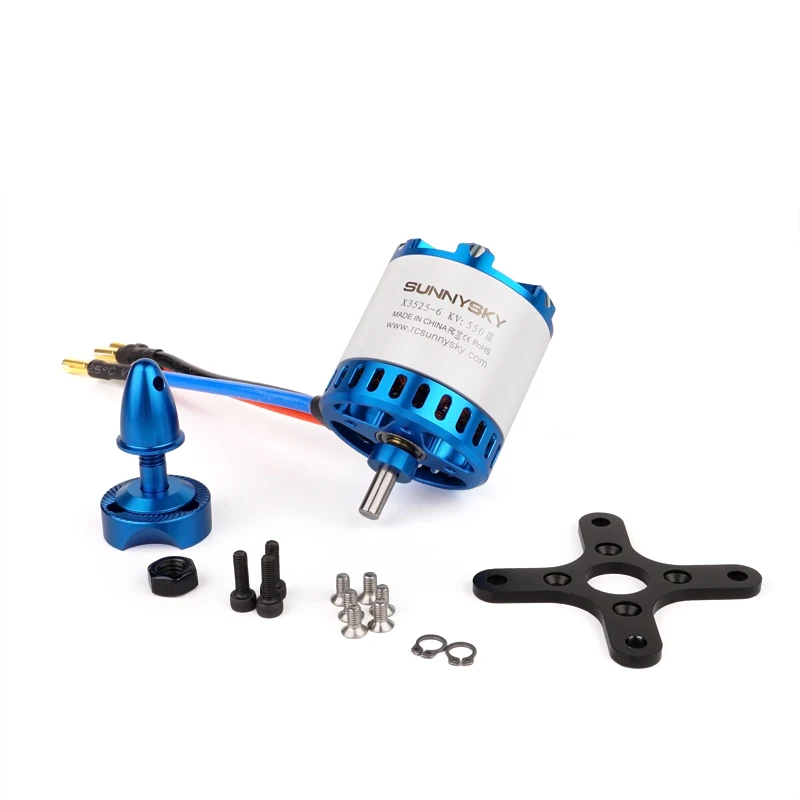 

RC Original Sunnysky Brushless Motor X3525 (4255) 50E Powerfull Balance Output Motor for X-fixed Wing