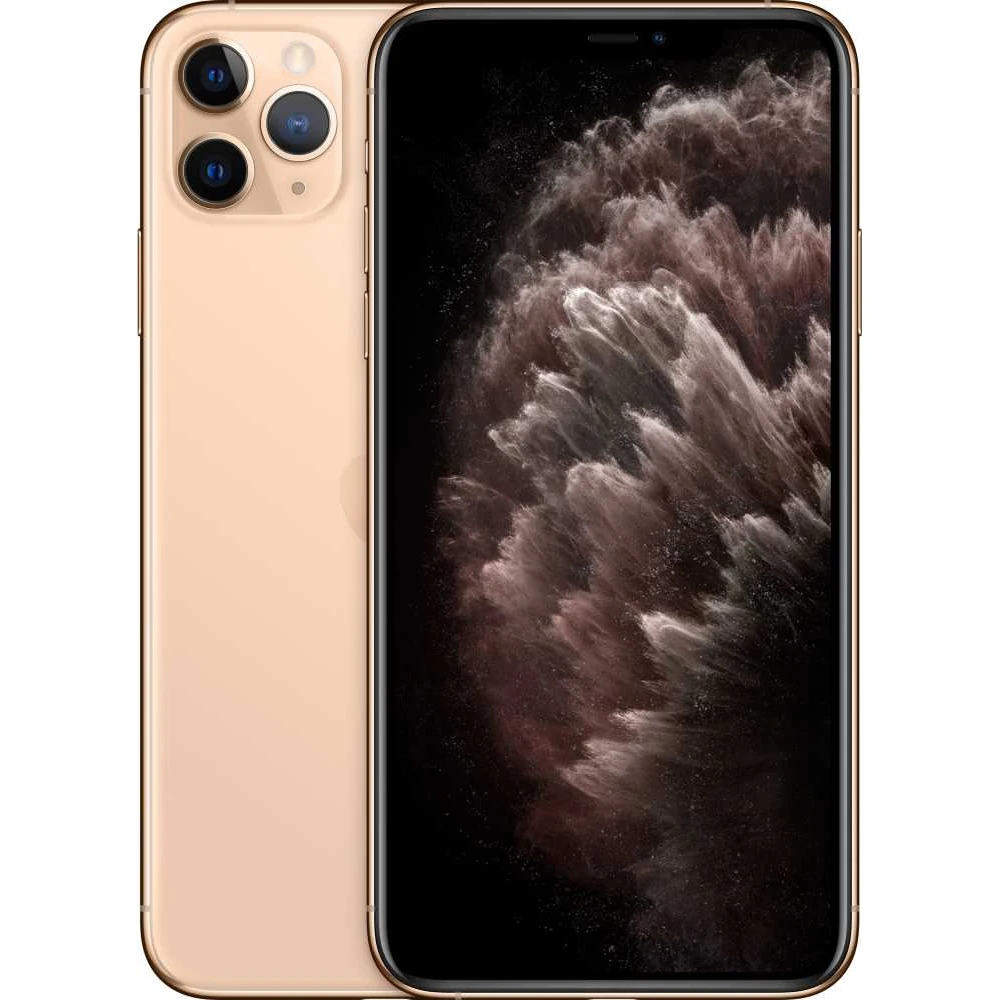 Смартфон Apple iPhone 11 Pro Max MWHQ2RU/A 512Gb золотистый 3G 4G 1Sim 6.5" OLED 1242x2688 iOS 13 12