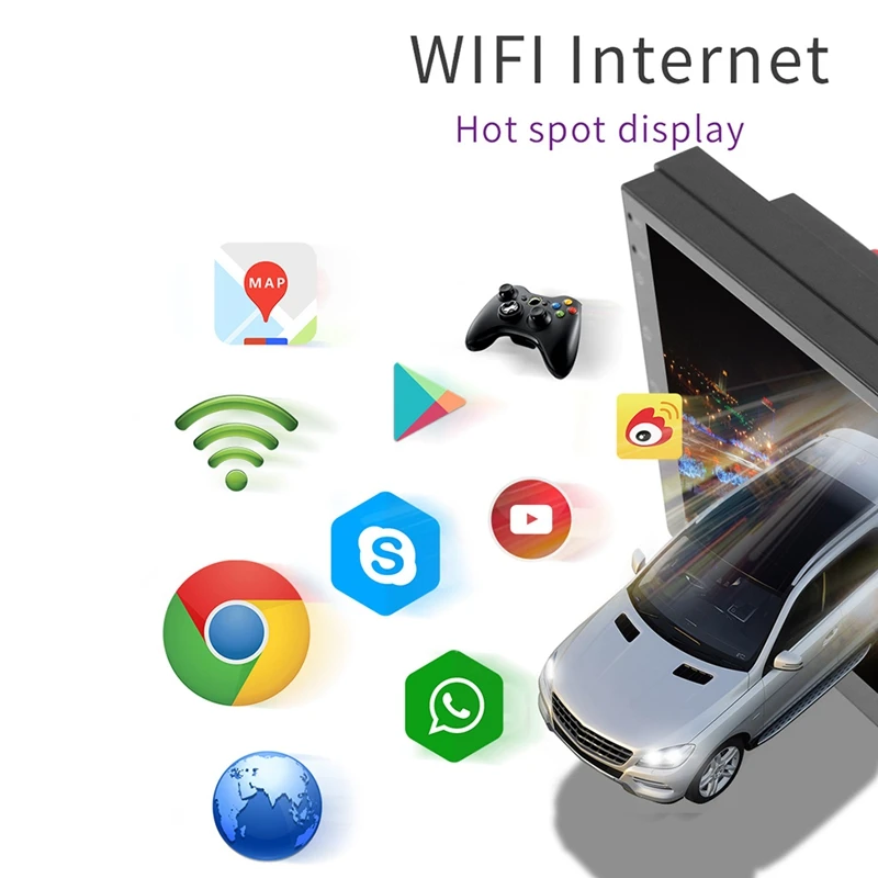  Doppel Din Android 8.1 Universal Auto Multimedia MP5 Player GPS Navigation 7 Zoll HD Touchscreen 2 
