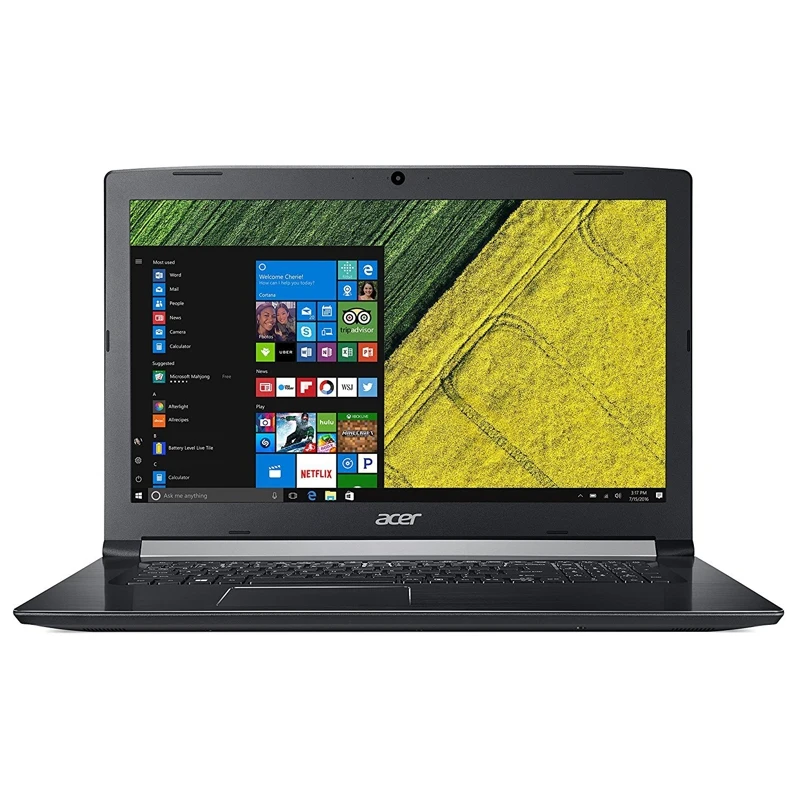 Ноутбук Acer Aspire5 A517-51-354T Intel Core i3 7020U/4Gb/512Gb SSD/No ODD/17.3&quot FHD/Intel UHD Graphics 620/Cam/WiFi/BT/Win10 |