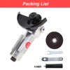 4 Inch Pneumatic Polisher Air Angle Grinder Mini High-speed Sliver/Blue for Machine Polished / Grinding / Cutting Pneumatic Tool 4