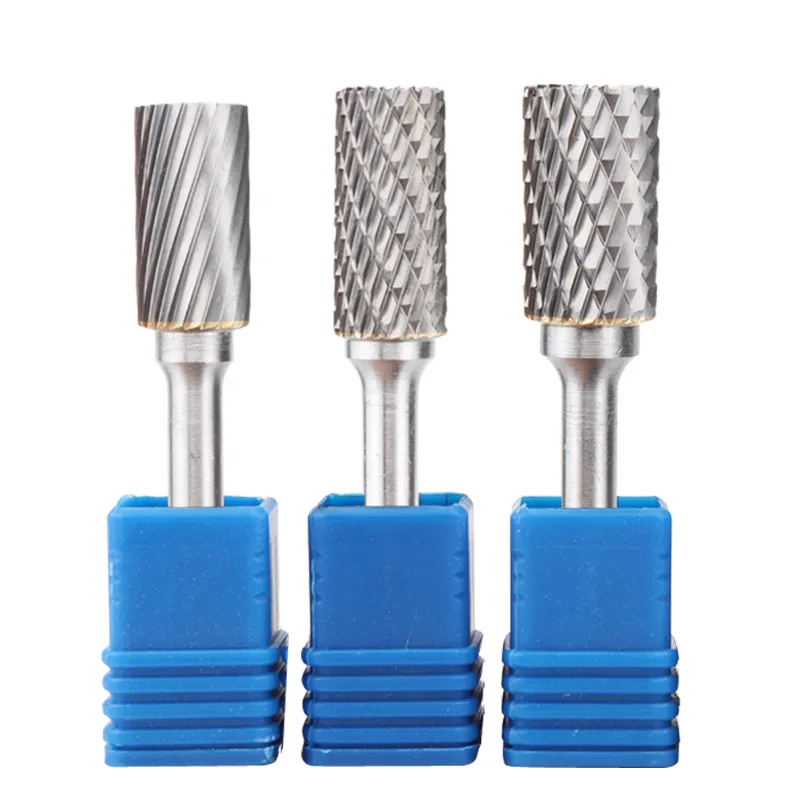 uxcell Diamond Burrs Grinding Drill Bits for Carving Rotary Tool 1//4-Inch Shank 8mm Cylindrical 120 Grit 10 Pcs