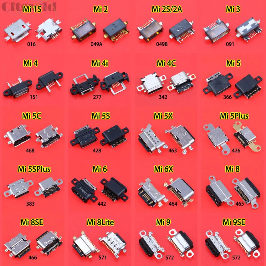 1 шт. разъем Micro USB для зарядки Xiaomi 1S 2 2A 2S 3 4 4i 4C 5 5C 5Plus 6 6X 8 8SE 8Lite 9 9SE|Соединители| |