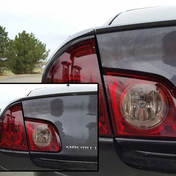 

Protect Tint Film Wrap Waterproof Light Film Vehicle Light Black Car Headlight Taillight Fog Light 180*30cm New