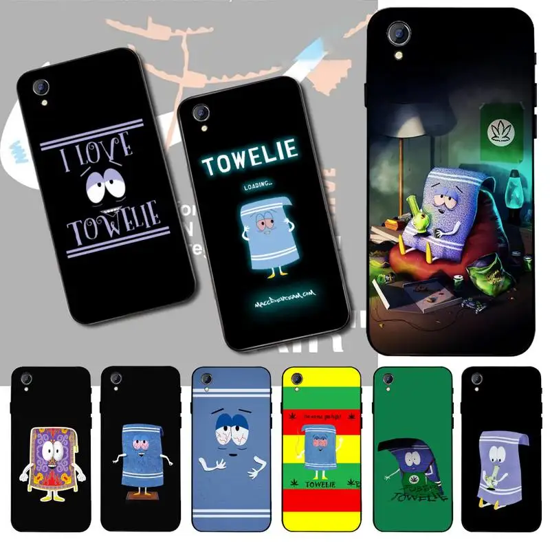 

HPCHCJHM New towelie episode Anti-dirty TPU Soft Silicone Phone Case Cover For Vivo Y91c Y17 Y51 Y67 Y55 Y93 Y81S Y19 Y7S Case