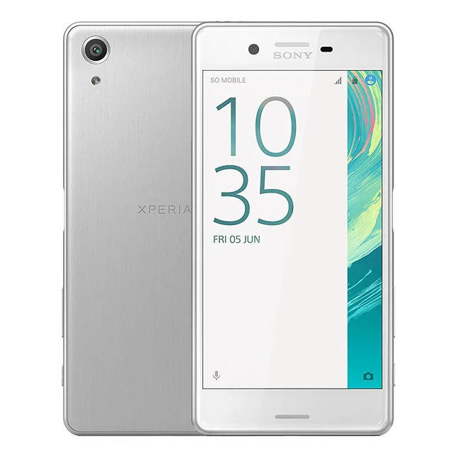 Мобильный телефон sony Xperia X Performance F8131 с одной sim-картой F8132 с двумя sim-картами, 4G, 5,0 дюймов, сенсорный экран, 3G ram, 32 ГБ rom, камера 23 МП - Цвет: Серебристый