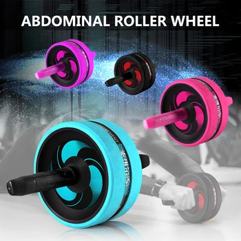 

Roller Abdominal Abdominal Fitness equipment for Home Gym Fitness Workout Gym Equipment Exercise Wheel Muscle Grab ab Roller