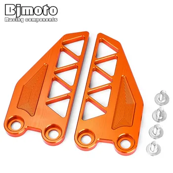 

BJMOTO Motorcycle CNC Aluminum Footrest Rearset Plate For KTM DUKE 250 390 2017 2018 2019
