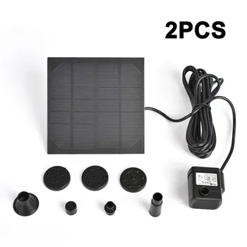 

Solar Panel Powered Water Fountain 180L/H For Garden Pool Submersible Fountain For Pond Bird Bath Garden Decor