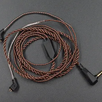 

Earphone Wire High-Purity Oxygen-Free Copper Twisted Upgrade Cable 2 Pin Cable For KZ ZS10/ZST/ES3/ES4/ ZS6/ZSA/ED16