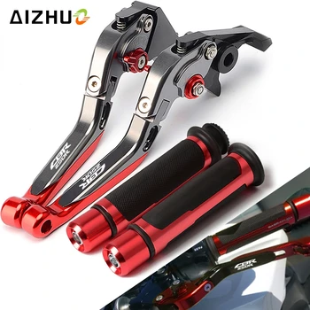 

Brake Clutch Lever Extendable Adjustable Motorcycle Hand Grip Handlebar FOR HONDA CBR250R cbr250 r CBR CB 125R 250R 125 250 R