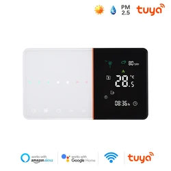 Tuya WiFi Smart Thermostat for Electric Floor/Gas Boiler Room Heating Smart Remote Temperature Controller Work with Google,Alexa