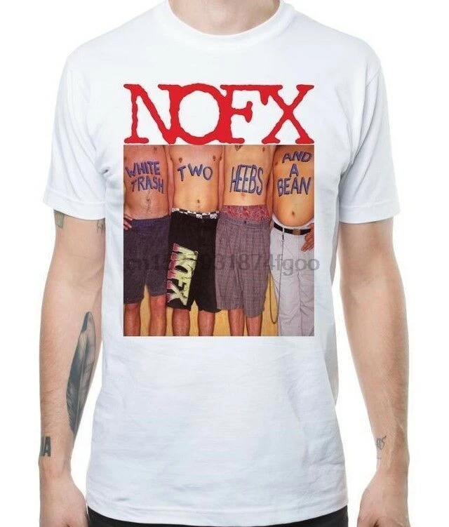 NOFX/белая футболка для мусора S-M-L-XL Новинка товар TSURT | Мужская одежда