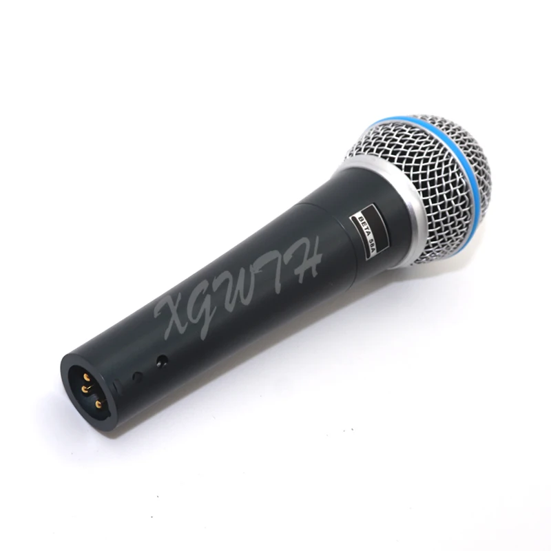 Аудио высокого качества бета 58а вокальный караоке портативный динамик суперкардиоида проводной микрофон BETA58 микрофона майка бета 58 а