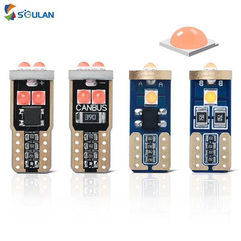 10 шт. супер яркий T10 W5W 196 168 гнездо 3030 6SMD диод авто боковые Габаритные парковки