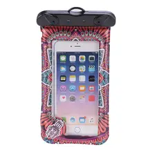 1 шт. Универсальный Водонепроницаемый Чехол для телефона плавающая защитная накладка для телефона для плавания и подводного плавания совместим с сотовым телефоном до 6,1"